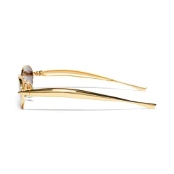 Bottega Veneta Sardine Oval Sunglasses