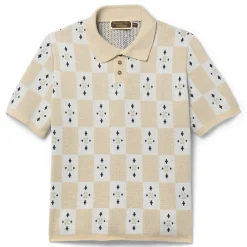 CARNAN x Copacabana Palace Pattern Tricot Polo