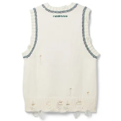Casablanca Intarsia Basketball Top