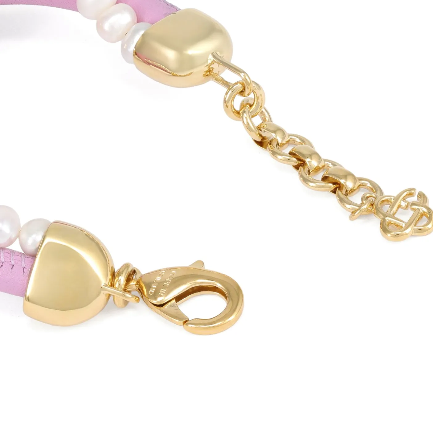 Casablanca Knotted Gold Plated Pearl Bracelet