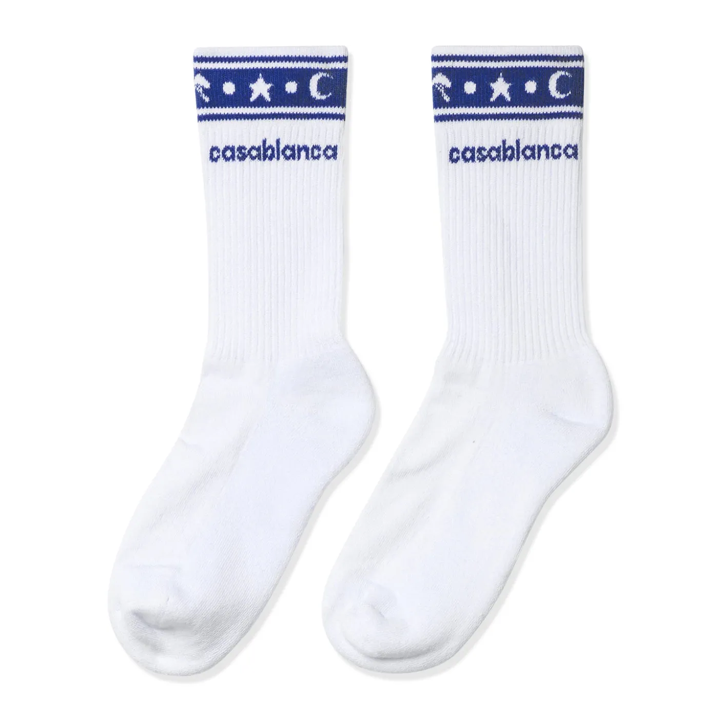 Casablanca Printed Sports Socks