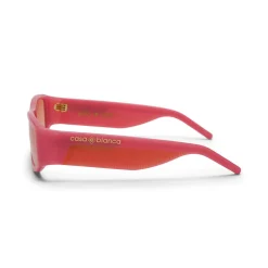Casablanca Rectangular Comb Acetate Sunglasses
