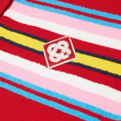 Casablanca Striped Polo
