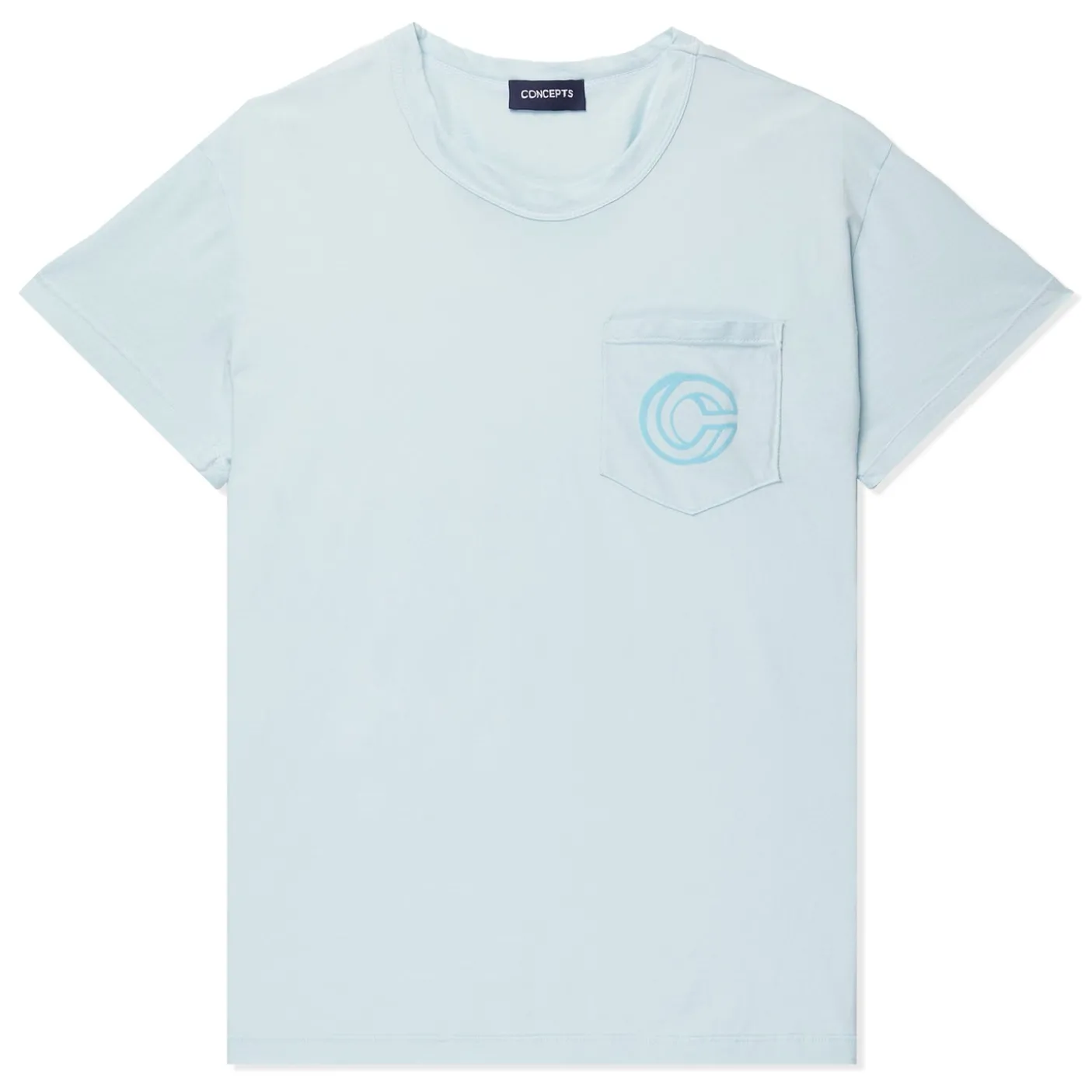 CNCPTS 'Bryan Tee' Flocked Pocket Tee