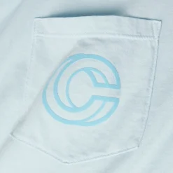 CNCPTS 'Bryan Tee' Flocked Pocket Tee