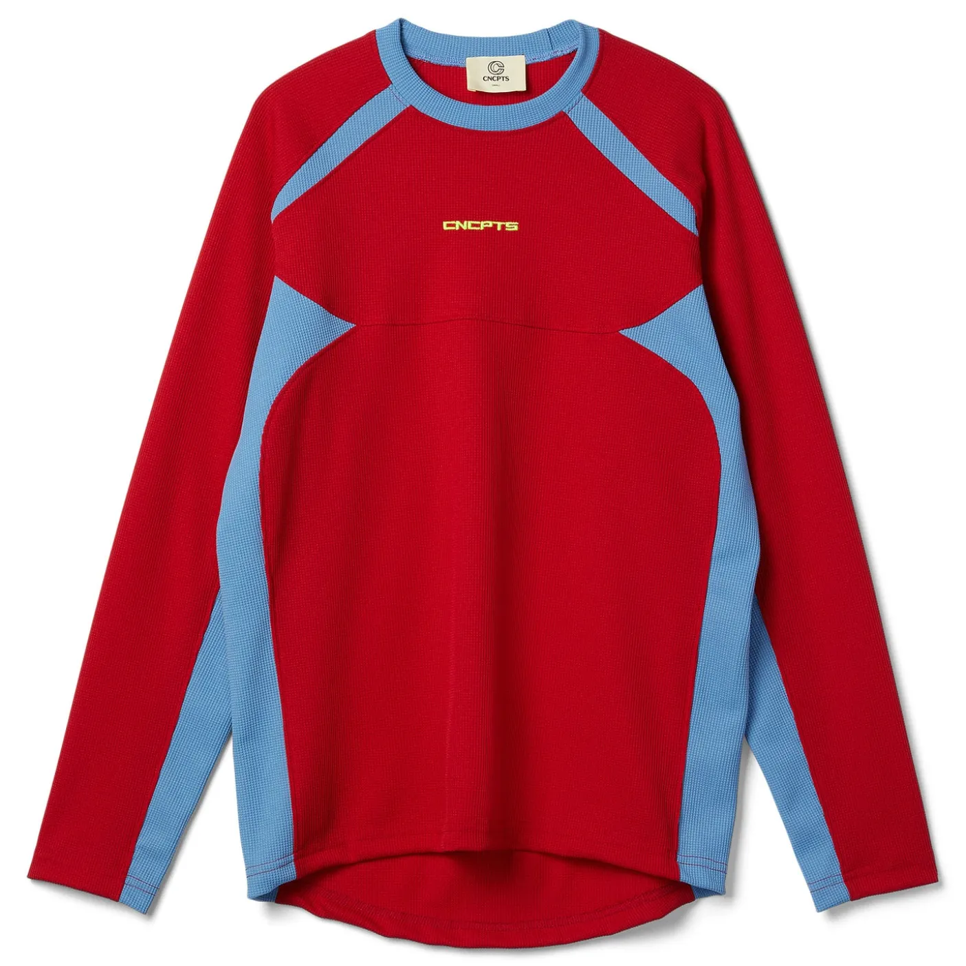 CNCPTS Contrast Poly Waffle Sport Shirt