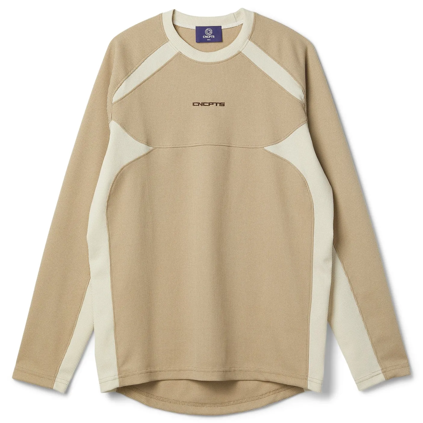 CNCPTS Contrast Poly Waffle Sport Shirt