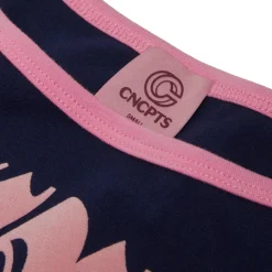CNCPTS Contrast Spagetti Strap Logo Tank