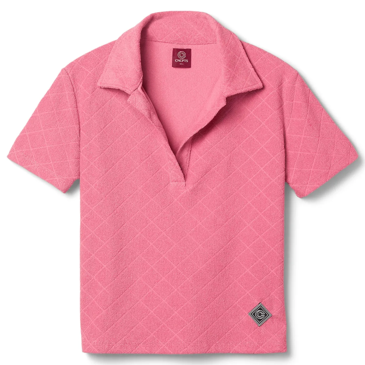 CNCPTS Diamond Terry Polo