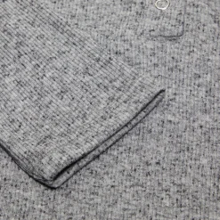 CNCPTS Henley Speckle Long Sleeve Top