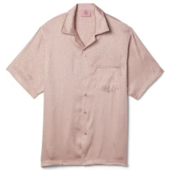 CNCPTS Leopard Silk Camp Shirt