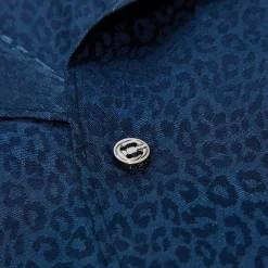 CNCPTS Leopard Silk Camp Shirt