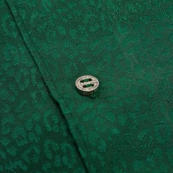 CNCPTS Leopard Silk Camp Shirt