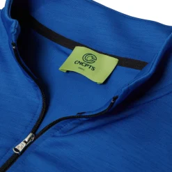 CNCPTS Lightweight Mélange Quarter-Zip Sport Top