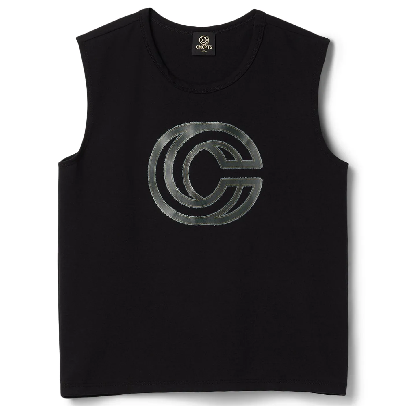 CNCPTS Logo Denim Tank