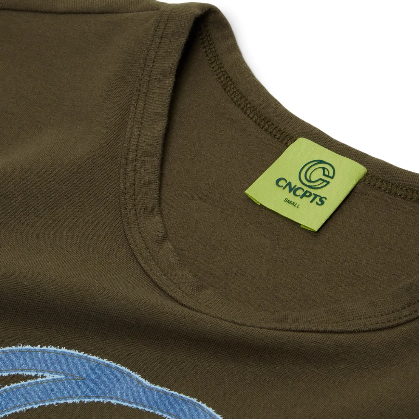 CNCPTS Logo Denim Tank