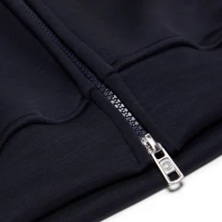 CNCPTS Melange Neoprene Zip Hoodie