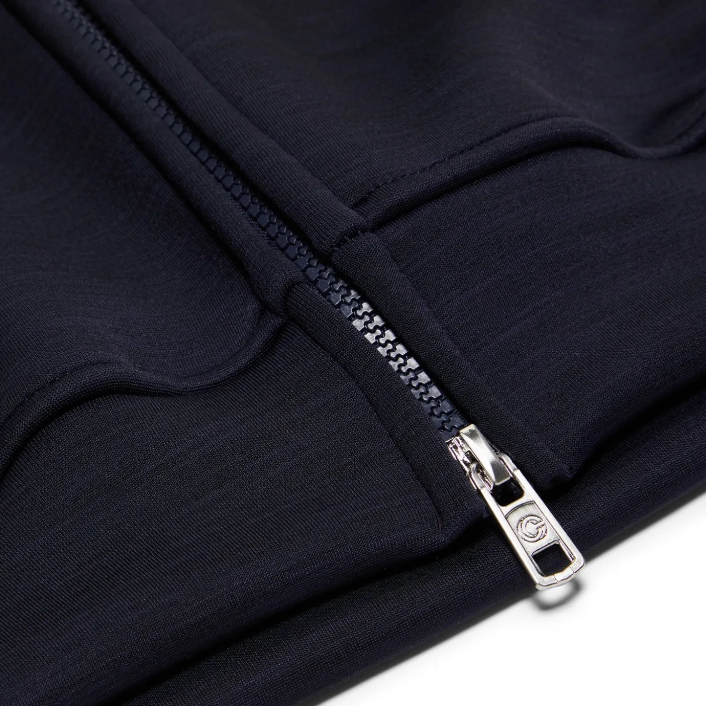CNCPTS Melange Neoprene Zip Hoodie