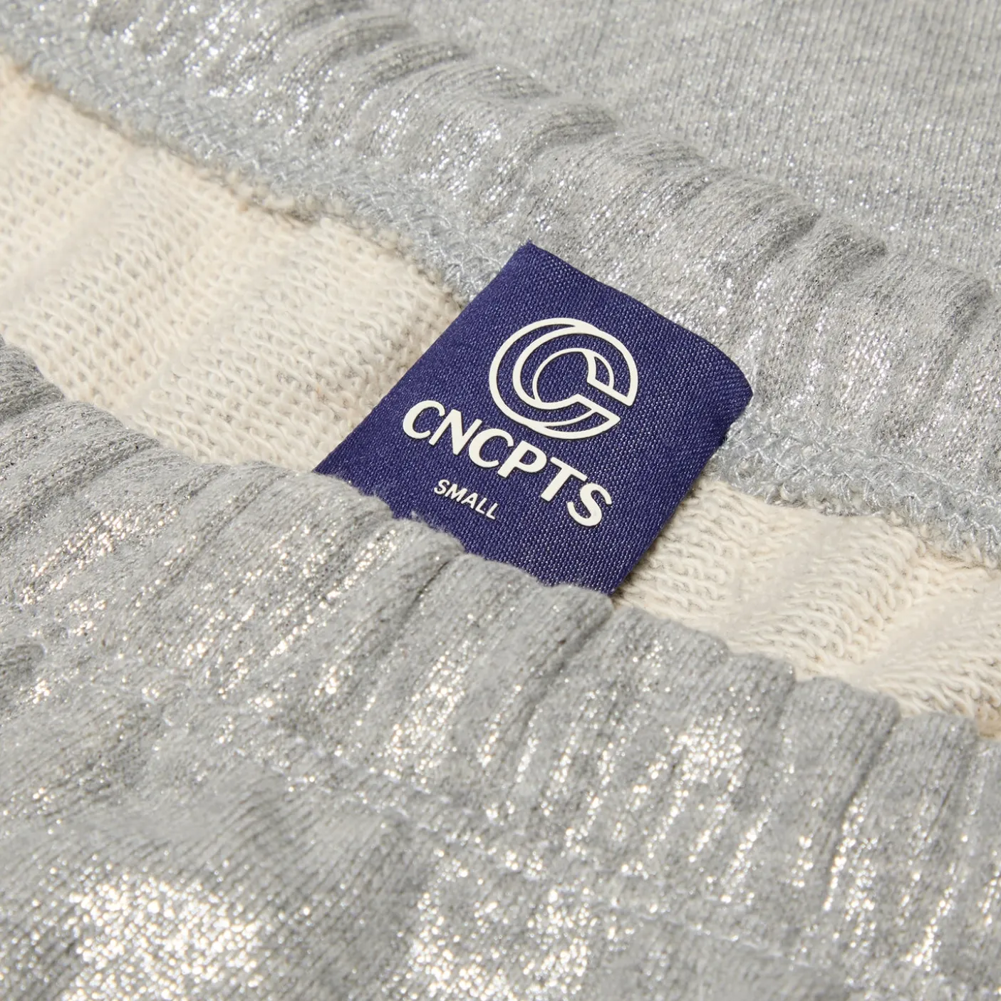CNCPTS Metallic Coated Sweatpant