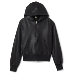 CNCPTS Metallic Coated Zip Up Hoodie