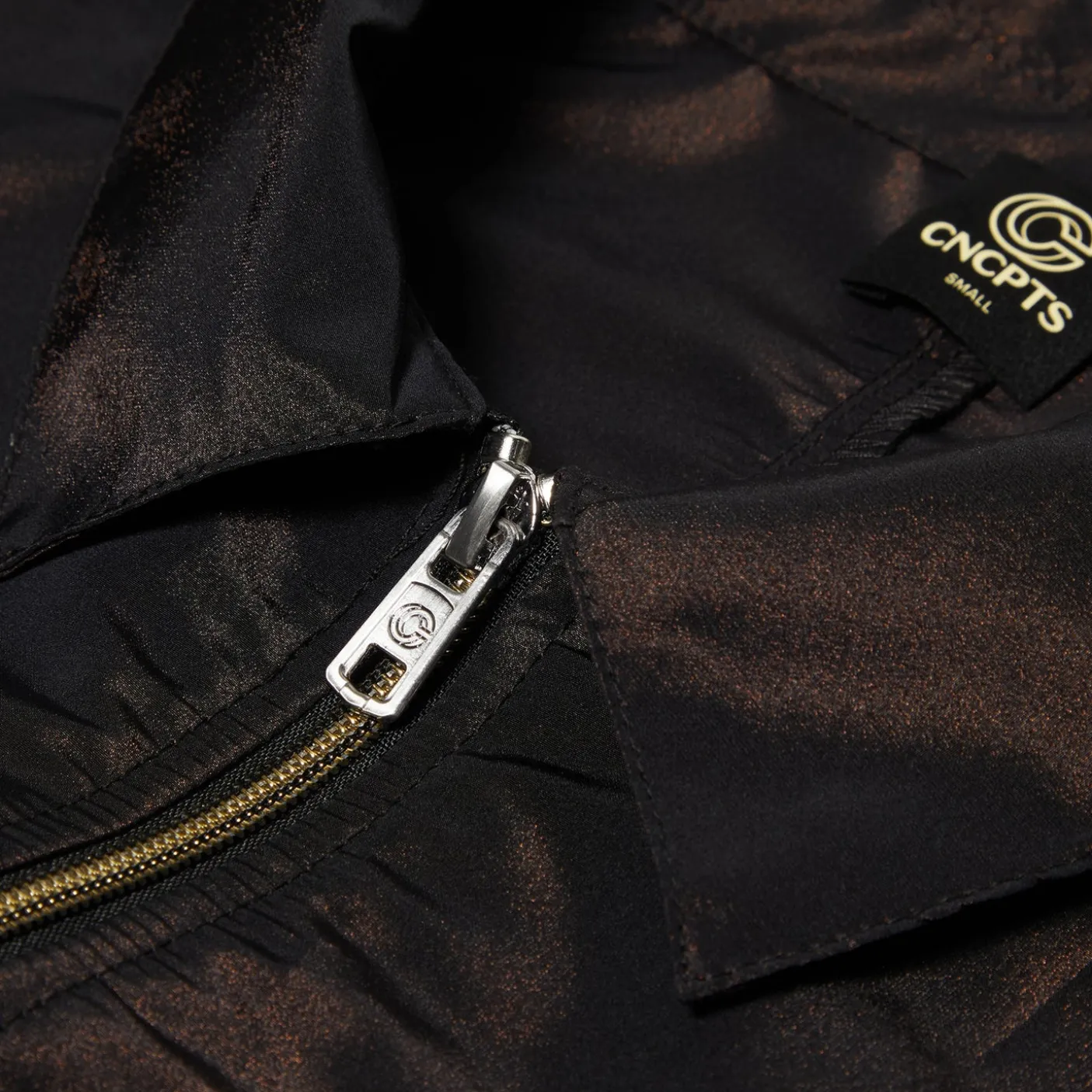 CNCPTS Nylon Panel Zip Jacket