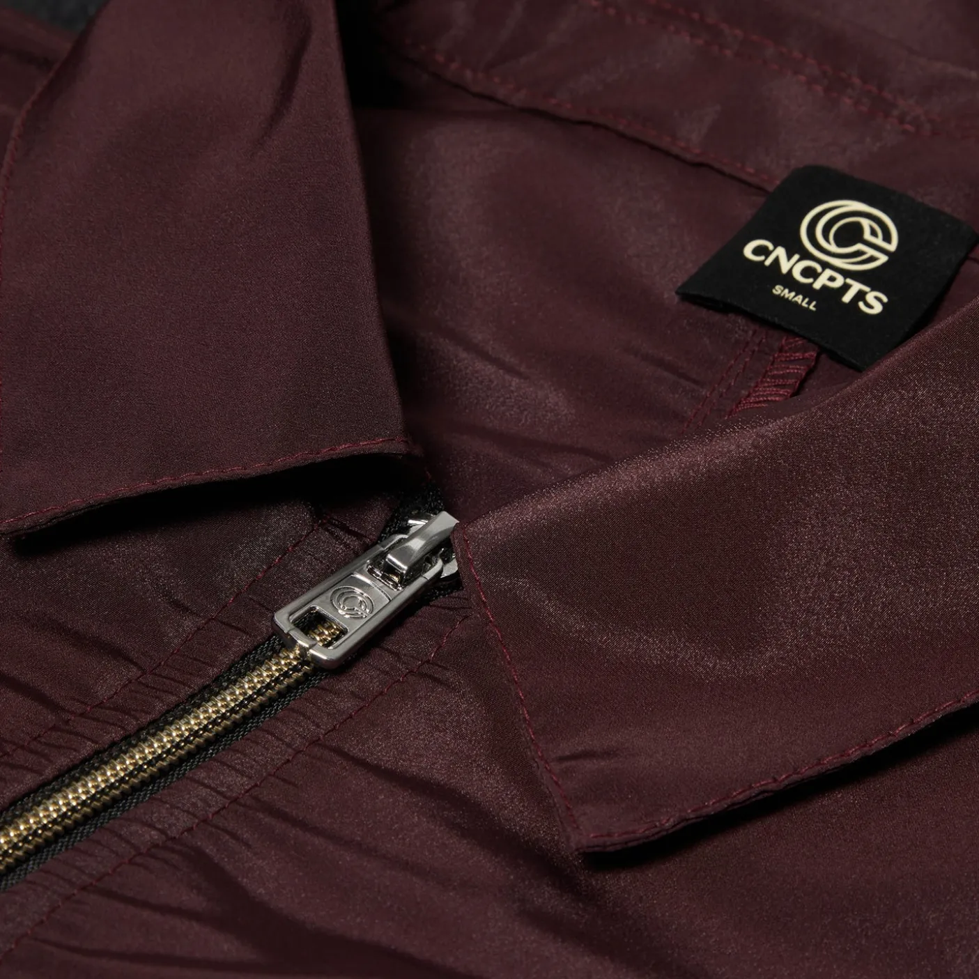 CNCPTS Nylon Panel Zip Jacket