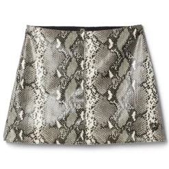 CNCPTS Python Print Mini Skirt