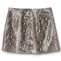 CNCPTS Python Print Mini Skirt