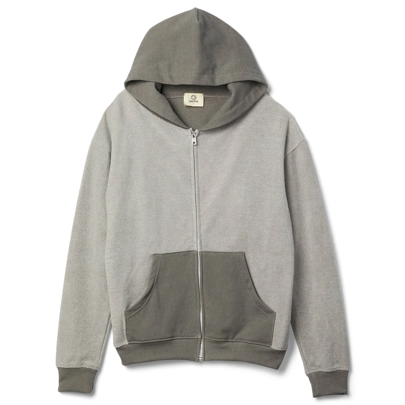 CNCPTS Reverse French Terry Zip Hoodie