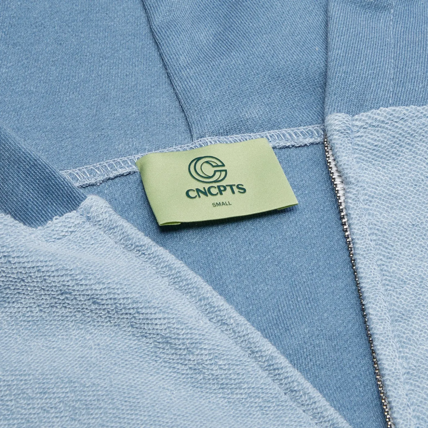 CNCPTS Reverse French Terry Zip Hoodie