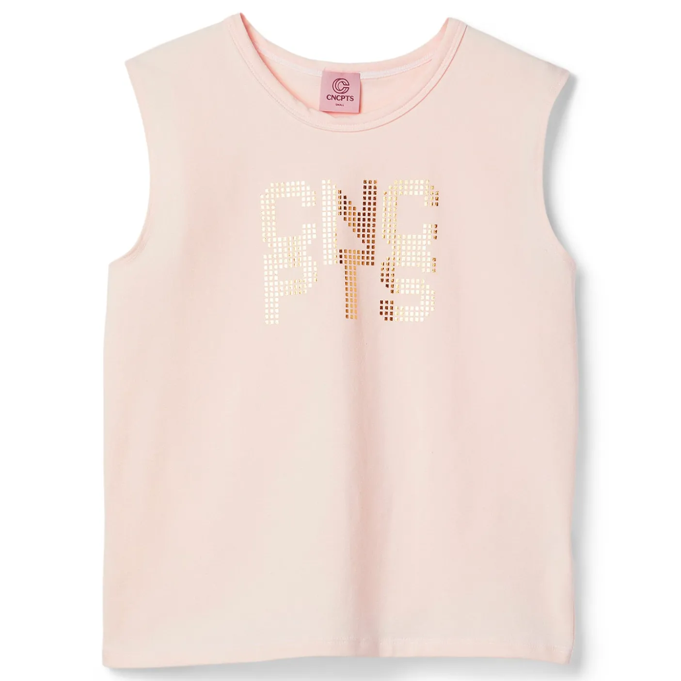 CNCPTS Rhinestone Logo Tank