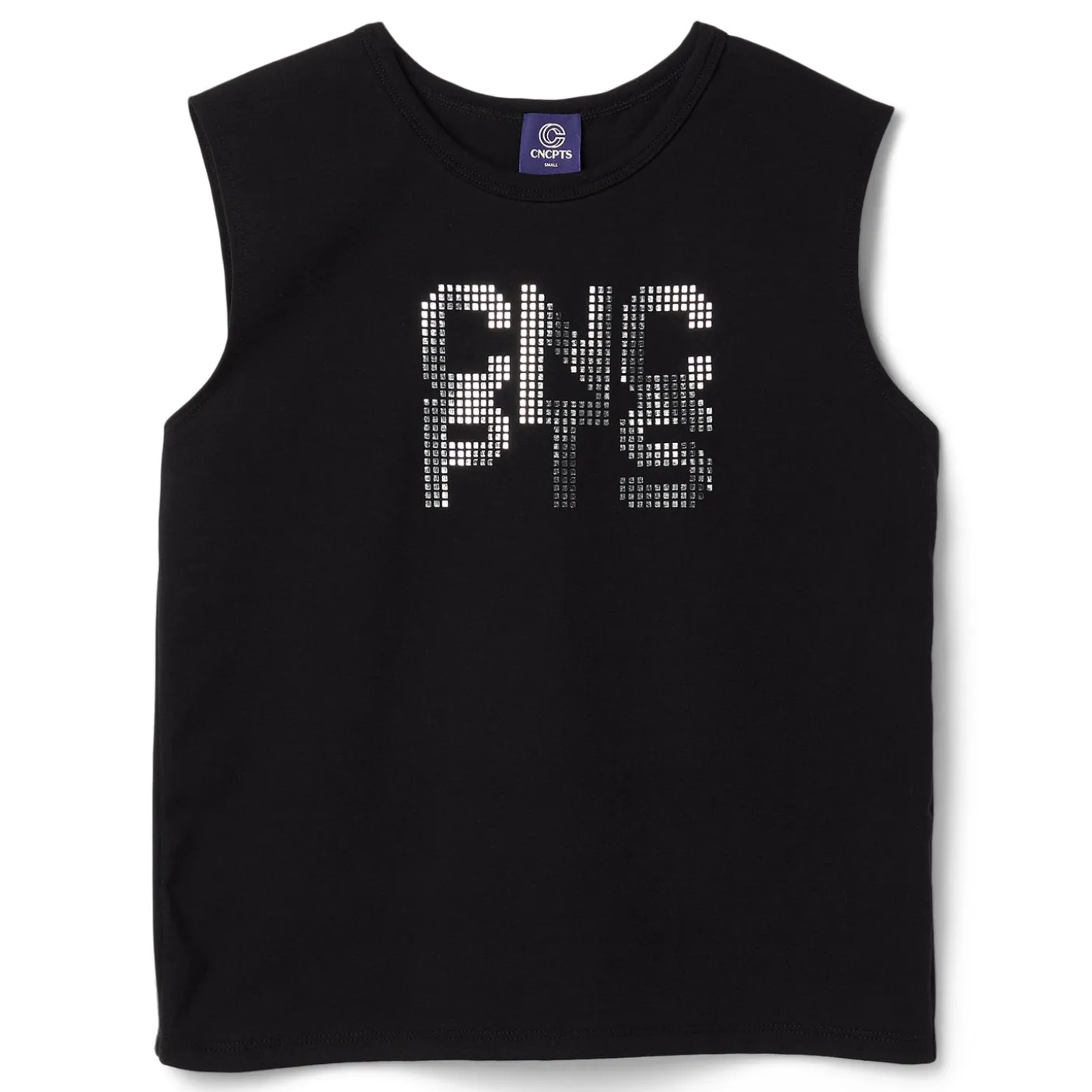 CNCPTS Rhinestone Logo Tank