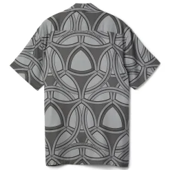 CNCPTS Tencel Reuleaux Printed Camp Shirt