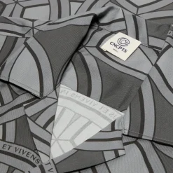 CNCPTS Tencel Reuleaux Printed Camp Shirt