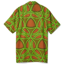 CNCPTS Tencel Reuleaux Printed Camp Shirt
