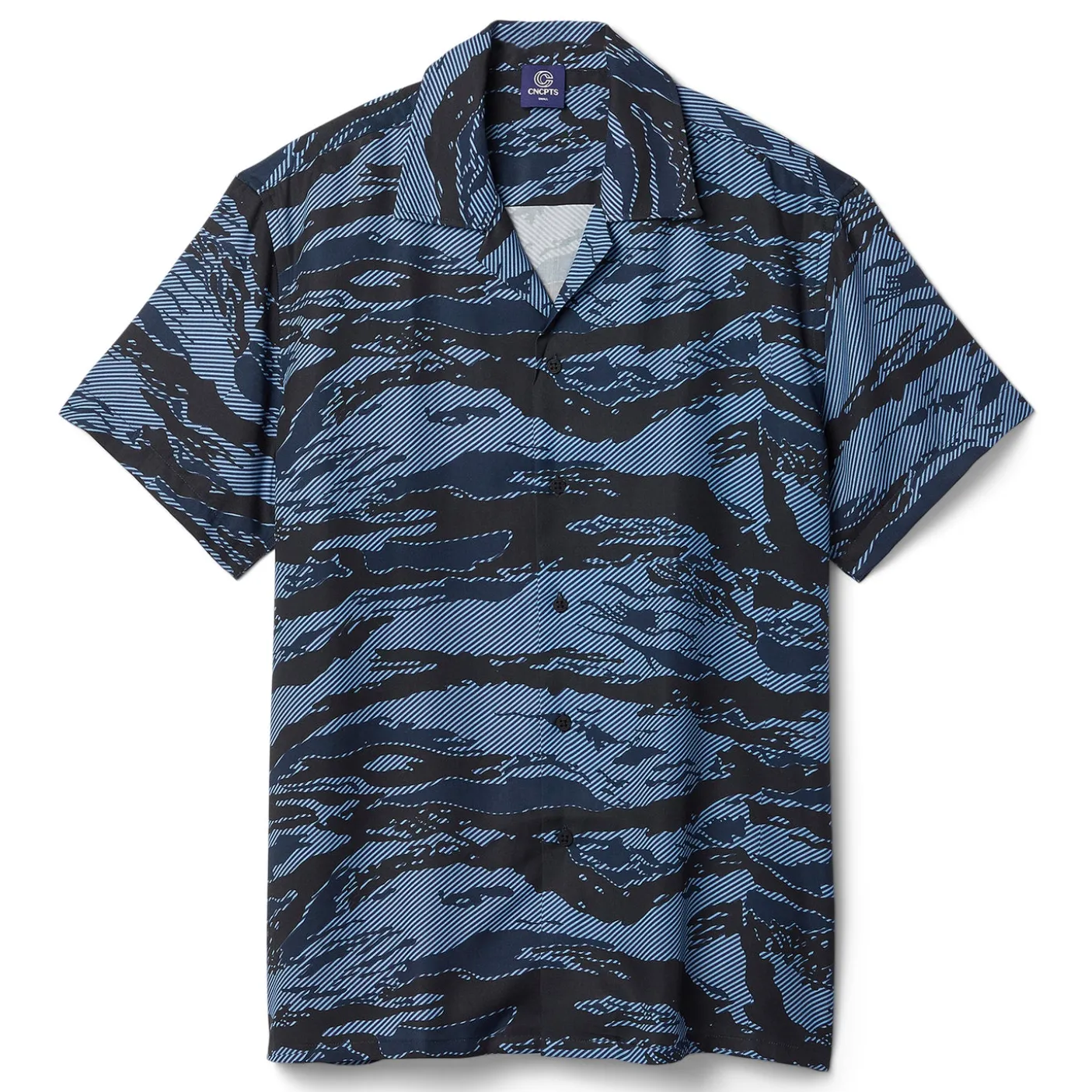 CNCPTS Tiger Camo Print Shirt