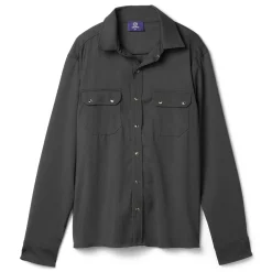 CNCPTS Twill Snap Front Overshirt