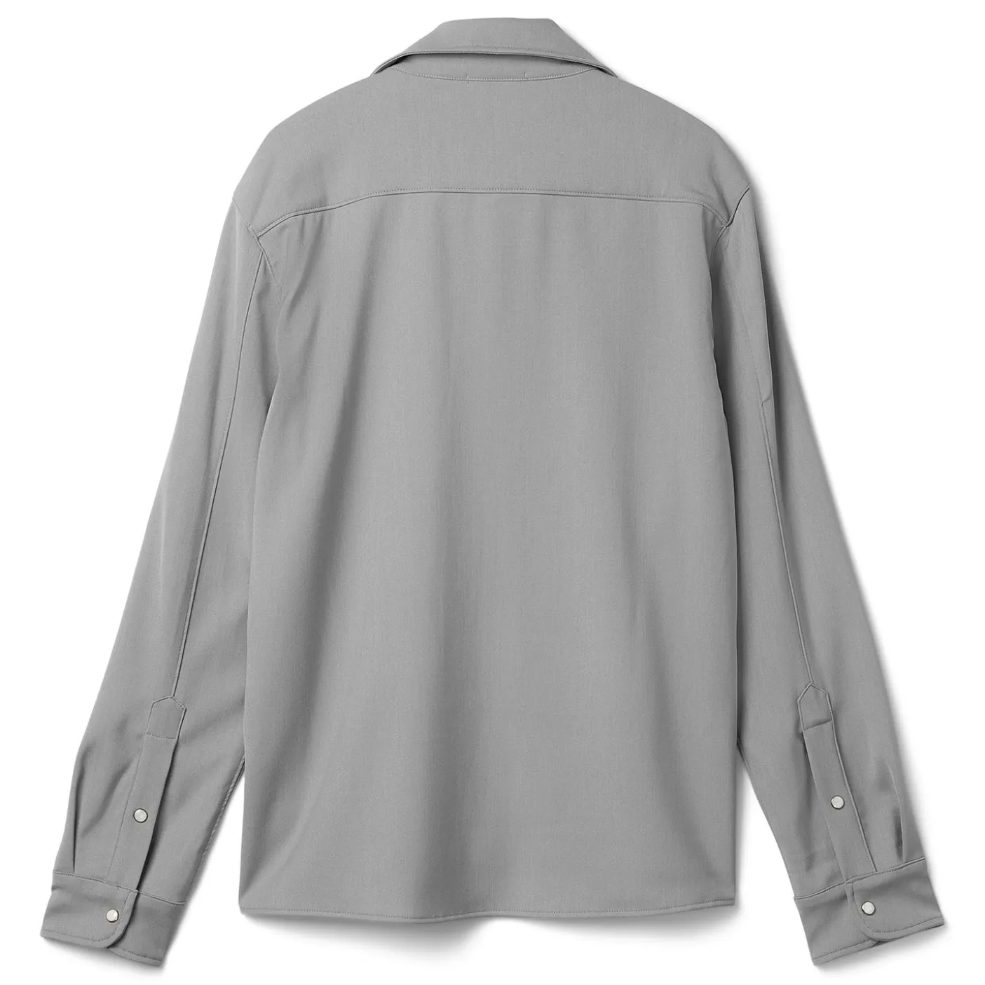CNCPTS Twill Snap Front Overshirt