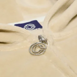 CNCPTS Velour Zip Hoodie