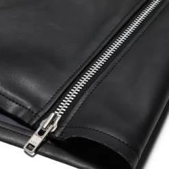 Comme Des Garcons Faux Leather Tank Top