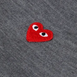 Comme Des Garcons Play Polo Neck Short Sleeve