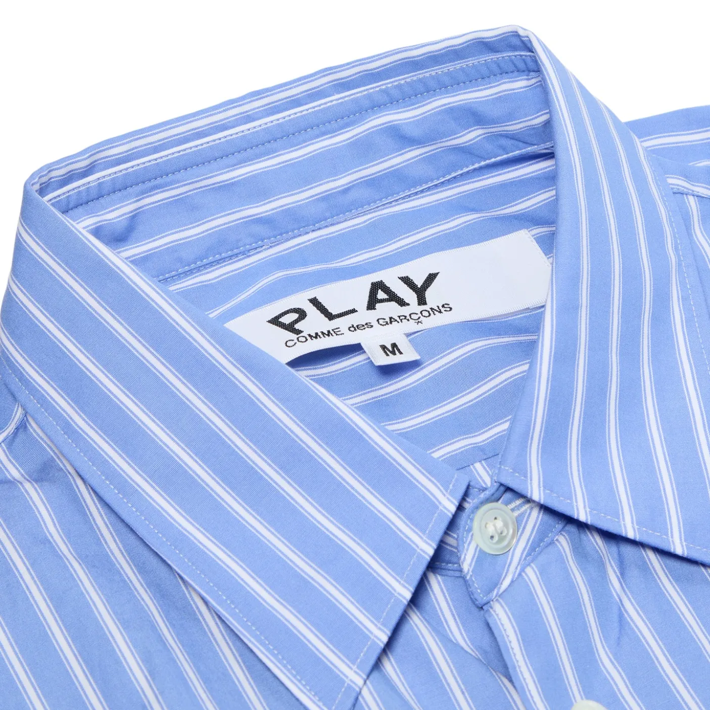 Comme Des Garcons PLAY Short Sleeve Shirt Black Emblem
