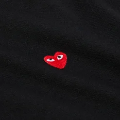 Comme Des Garcons PLAY T-Shirt Small Red Emblem