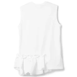 Comme Des Garcons Ruffled Tank Top