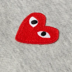 Comme Des Garcons Sweatshirt Red Emblem