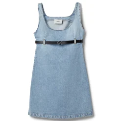 COPERNI Belted Denim Mini Dress