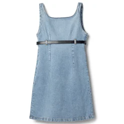 COPERNI Belted Denim Mini Dress
