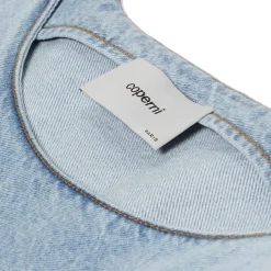 COPERNI Belted Denim Mini Dress