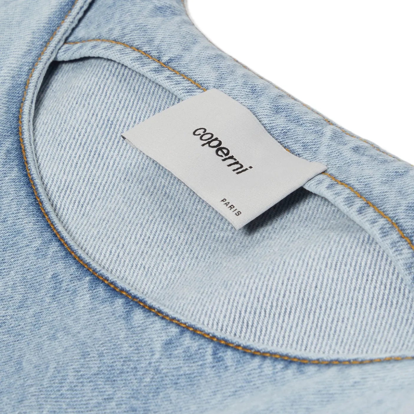 COPERNI Belted Denim Mini Dress