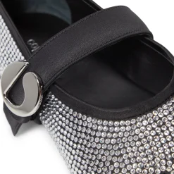 COPERNI Crystal-Embellished Five-Toe Ballerina Belt Flat